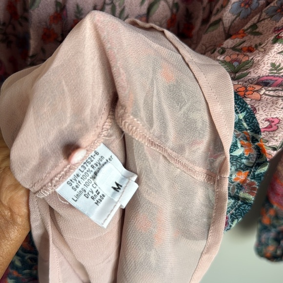 JOHNNY WAS Maha Mini Shift Dress Medium - Picture 6 of 15